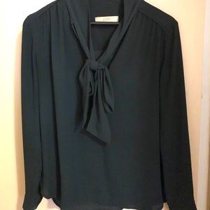 Loft Bow Tie Blouse